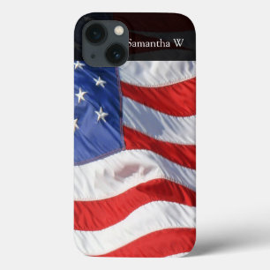 Amerikaanse vlag, Waving in Wind Case-Mate iPhone Case