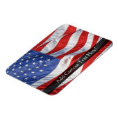 Amerikaanse vlag, Waving in Wind Magneet (Linkerzijde)