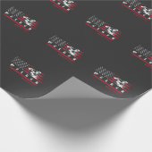 Amerikaanse vlag Welder USA Metalworking Weld Cadeaupapier (Hoek)