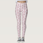 Amerikaanse Vlag Wervelingen Leggings (Voorkant)