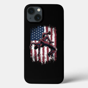 Amerikaanse vlag Westler Wrestle Case-Mate iPhone Case