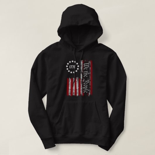 Amerikaanse vlag Wij het Shirt van het volk (Design voorkant)
