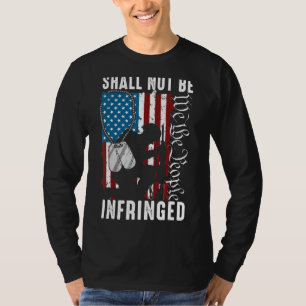  Amerikaanse vlag wij het volk zal niet zijn T-shirt