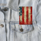 Amerikaanse Vlag Windmolen Rond Button (Insitu)