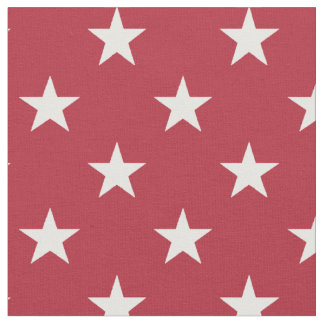 Amerikaanse vlag Witte sterren op vlag Rood Stof