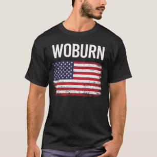 Amerikaanse vlag Woburn T-shirt
