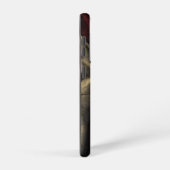 Amerikaanse vlag wuivende stof ontwerp samsung galaxy hoesje (Rechterkant)