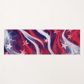 Amerikaanse vlag Yoga Mat (Voorkant (horizontaal))