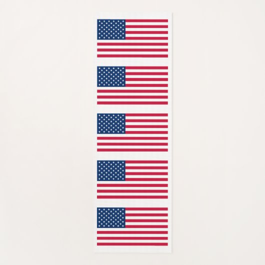 Amerikaanse vlag yogamat (Voorkant)