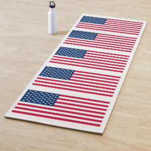 Amerikaanse vlag yogamat