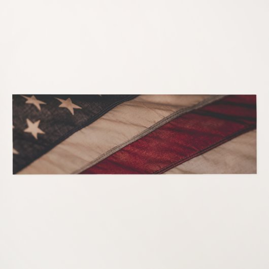 Amerikaanse vlag yogamat (Achterkant (horizontaal))