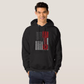 Amerikaanse vlag zuiger hoodie (Voorkant volledig)