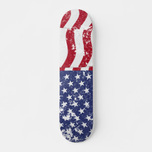 Amerikaanse vlag zwaaien - vervormen #2 skateboard