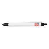 Amerikaanse vlag zwarte inkt pen (Voorkant)
