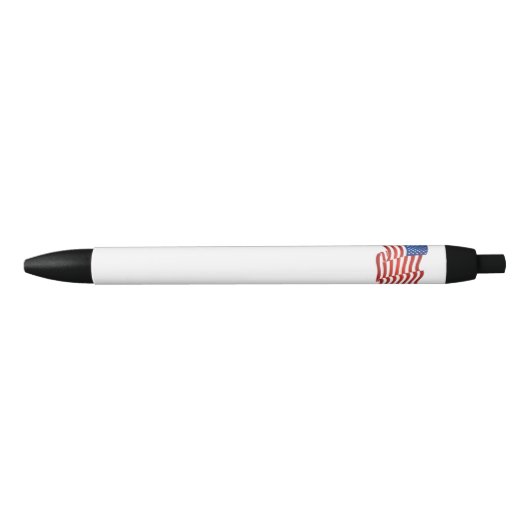 Amerikaanse vlag zwarte inkt pen (Voorkant)
