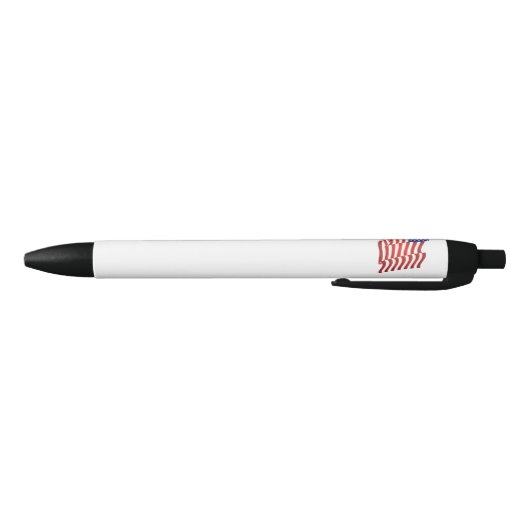 Amerikaanse vlag zwarte inkt pen (Bodem)