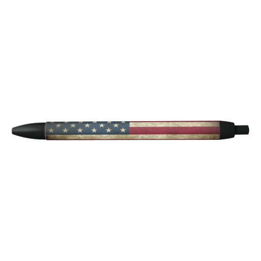 Amerikaanse vlag Zwarte pen (Voorkant)