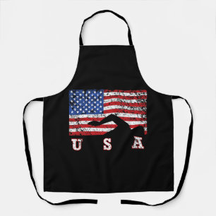 Amerikaanse vlag Zwemmen USA Cadeau Zwemteam Premi Schort