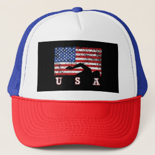 Amerikaanse vlag Zwemmen USA Cadeau Zwemteam Premi Trucker Pet