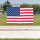 Amerikaanse vlagbanner - VS Spandoek (Insitu)