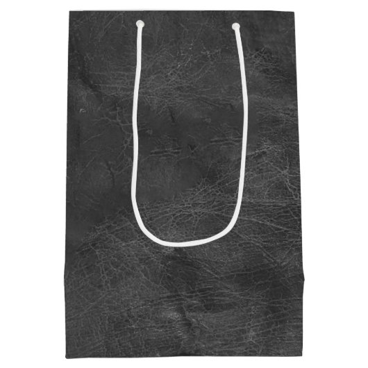 Amerikaanse vlagdeer op leder medium cadeauzakje (Achterkant)