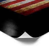 AMERIKAANSE VLAGDIEREN DANKEN U OP 4 JULI PERFECT POSTER (Hoek)