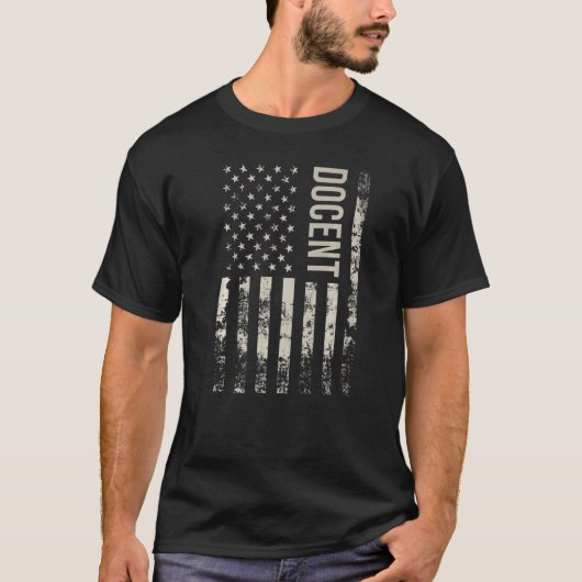 Amerikaanse vlagdocumentenpremie T-shirt (Voorkant)