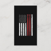 Amerikaanse vlagdrum tikt op Amerikaanse Drummer-m Visitekaartje (Voorkant)