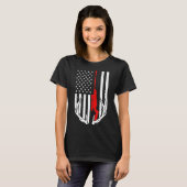 -Amerikaanse vlagerontjachtkamer T-shirt (Voorkant volledig)