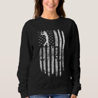 Amerikaanse vlaggeGolfkleding - Golfer Golf Trui