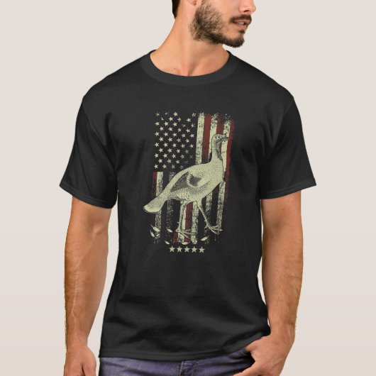 Amerikaanse vlaggejagers - jagers - jagen op Wilde T-shirt (Voorkant)