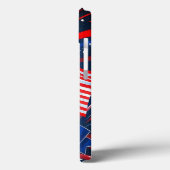 Amerikaanse vlaggen 4 juli Case-Mate iPhone case (Achterkant / Links)