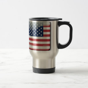 Amerikaanse Vlaggen Banner VS Reisbeker