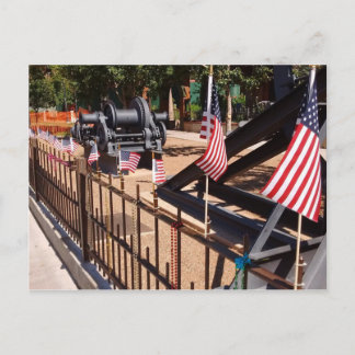 Amerikaanse vlaggen - Bisbee, AZ Briefkaart