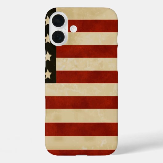 -Amerikaanse vlaggen Case-Mate iPhone Case (Achterkant)