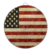 -Amerikaanse vlaggen Dartbord (Voorkant)