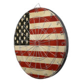 -Amerikaanse vlaggen Dartbord (Voorkant Rechts)