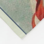  Amerikaanse vlaggen Fleece Deken (Hoek)