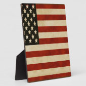 -Amerikaanse vlaggen Fotoplaat (Zijkant)