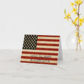 -Amerikaanse vlaggen Kaart (Gele Bloem)