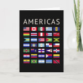 Amerikaanse vlaggen kaart (Voorkant)