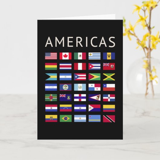 Amerikaanse vlaggen kaart (Gele Bloem)