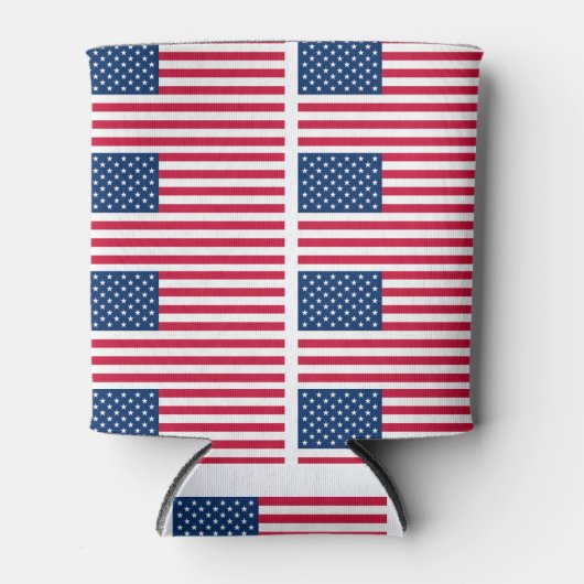Amerikaanse Vlaggen Kan Koeler USA Patriottisch (Voorkant)