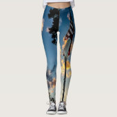 amerikaanse vlaggen leggings (Voorkant)
