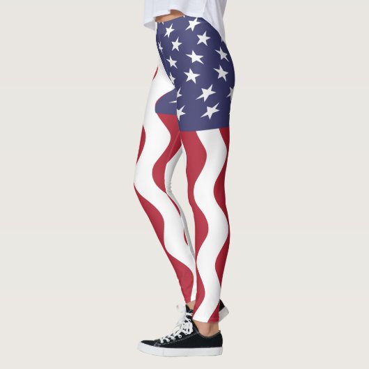 Amerikaanse vlaggen-Leggings Leggings (Links)