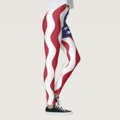 Amerikaanse vlaggen-Leggings Leggings (Rechts)