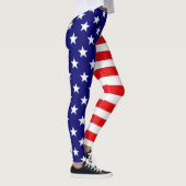 Amerikaanse vlaggen-Leggings Leggings (Rechts)