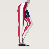 Amerikaanse vlaggen-Leggings Leggings (Rechts)