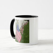 Amerikaanse vlaggen op graven van Amerikaanse vete Mok (Voorkant links)
