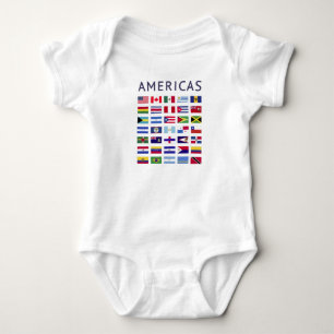 Amerikaanse vlaggen romper